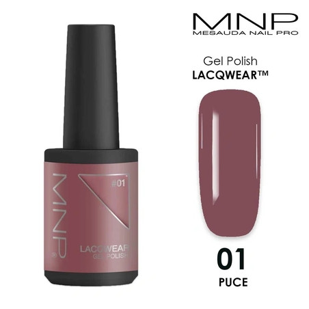 Mesauda Lacqwear Mnp Gel Polish 01 Puce 10 Ml