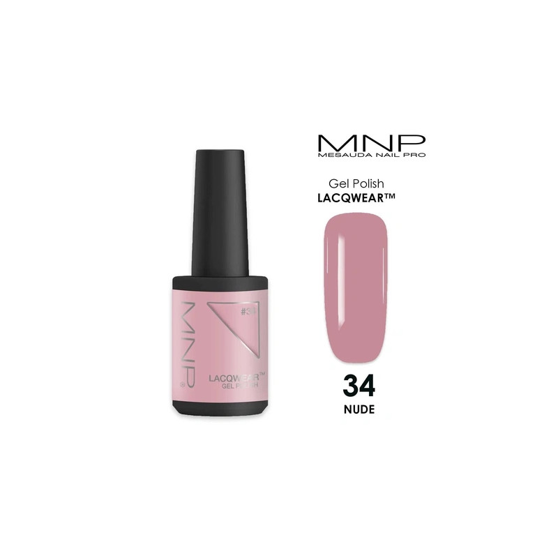 Mesauda Lacqwear Mnp Gel Polish 34 Nude 10 Ml