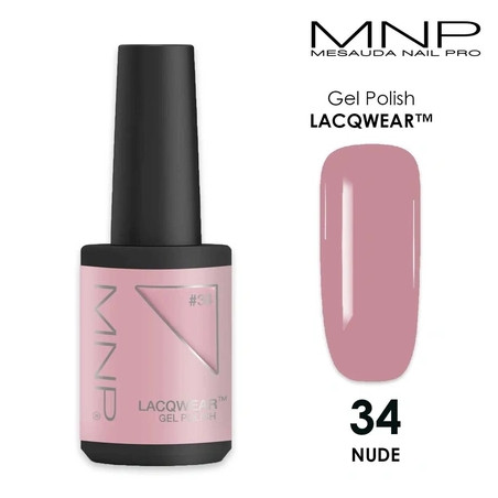 Mesauda Lacqwear Mnp Gel Polish 34 Nude 10 Ml