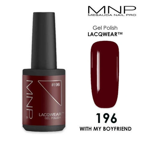 Mesauda Lacqwear Mnp 10 Ml Gel Polish 196 With My Boyfriend