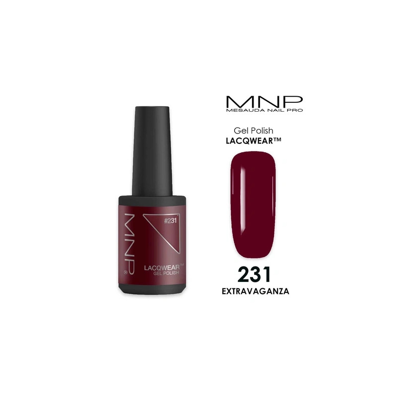Mnp Lacqwear Gel Polish 231 Extravaganza 10 Ml