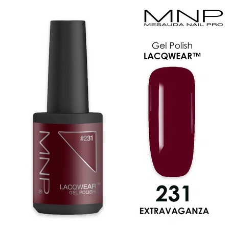 Mnp Lacqwear Gel Polish 231 Extravaganza 10 Ml