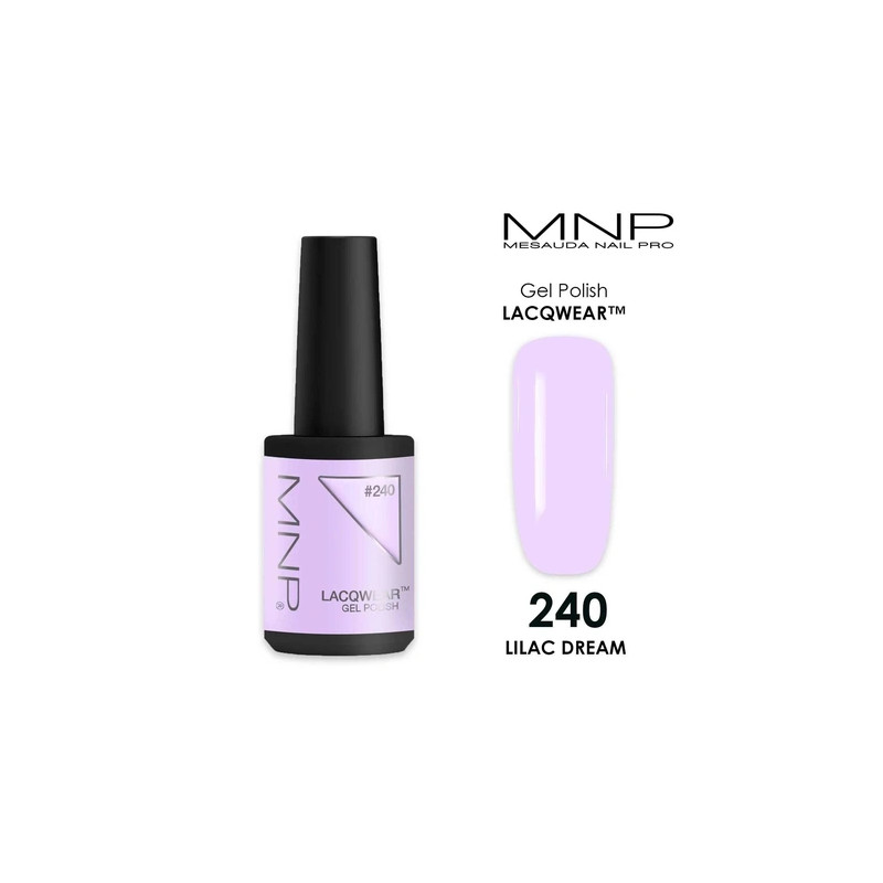 Mesauda Lacqwear Mnp Gel Polish 240 Lilac Dream 10 Ml
