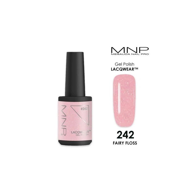 Mnp Lacqwear Gel Polish 242 Fairy Floss 10 Ml