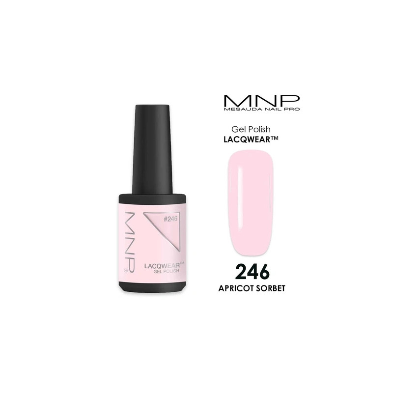 Mesauda Lacqwear Gel Polish 246 Apricot Sorbet 10 Ml
