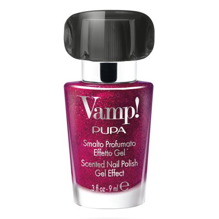 Pupa Scented Gel Effect Nail Polish 321 Blinding Deep Red 9 Ml