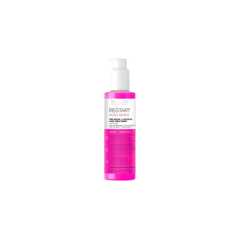 Revlon Restart Bond Repair Prewash Leavein Hair Treatment 150ml
