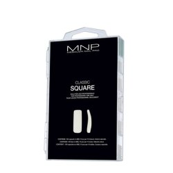 Mnp Mesauda Classic Square Tips 100 Pieces In Natural Color