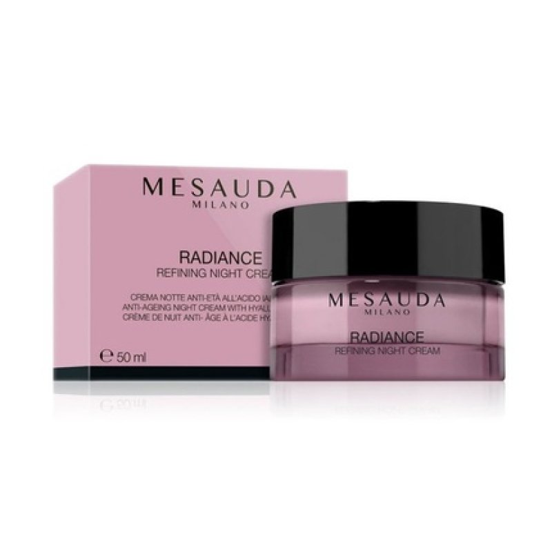 Mesauda Milano Radiance Refining Night Cream With Hyaluronic Acid 50ml