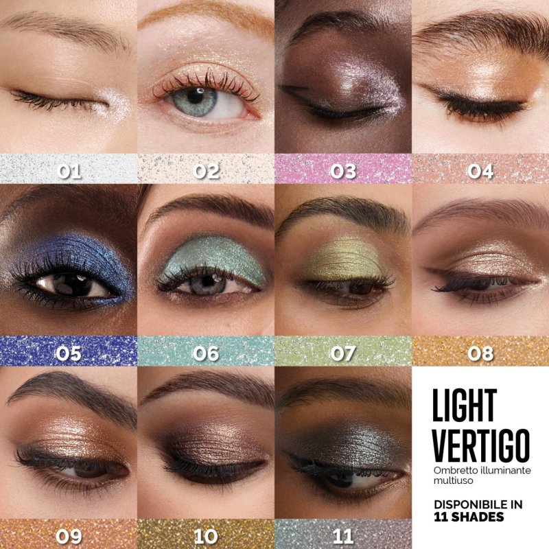 Veralab Light Vertigo ombre à paupière 2,5 g 08 Stardust Brillant