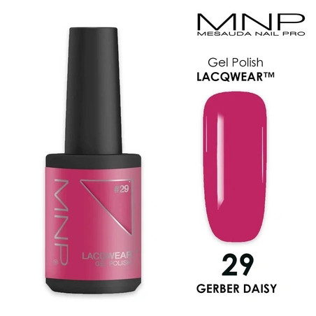 Mesauda Lacqwear Mnp Gel Polish 29 Gerber Daisy 10 Ml