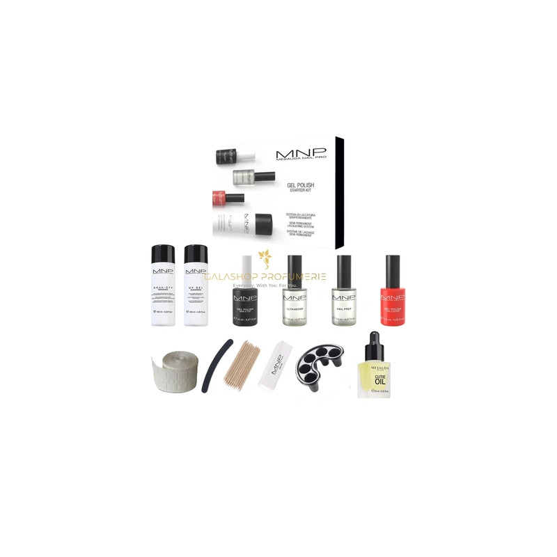 Mesauda Milano Complete Kit Mesauda Gel Polish Semi Permanent Professional Uv Nail Polish