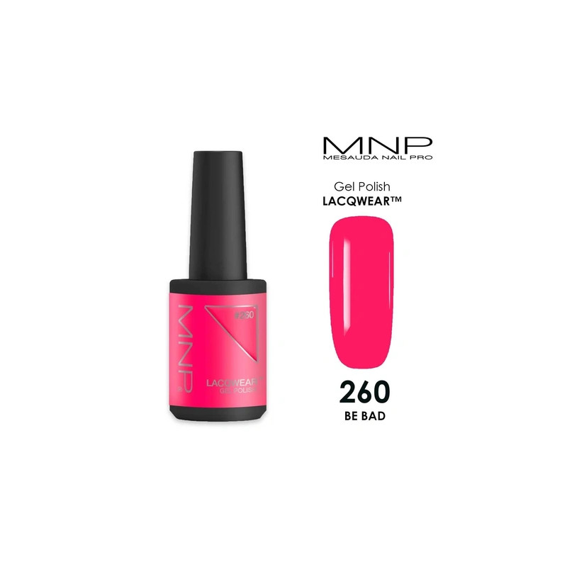 Mesauda Lacqwear Mnp Gel Polish 260 Be Bad 10 Ml