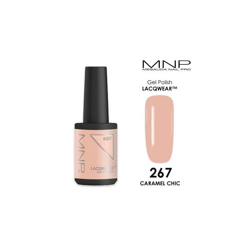 Mesauda Lacqwear Mnp Gel Polish 267 Caramel Chic 10 Ml