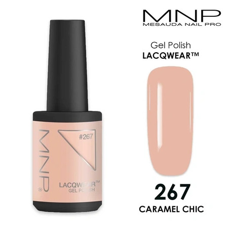 Mesauda Lacqwear Mnp Gel Polish 267 Caramel Chic 10 Ml