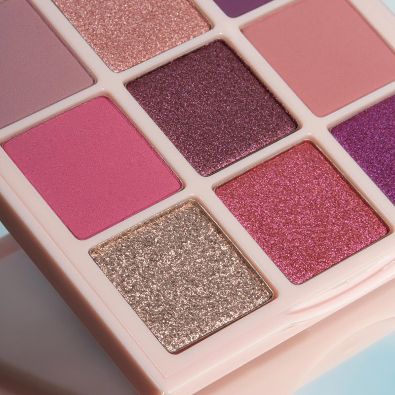 MESAUDA Palette 9 creamy eyeshadows, blooming flower, 9x 1.5g