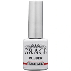 Geace Grace Grace Rubber Base Gel 8 Ml Transparent
