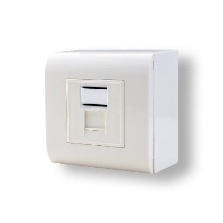 MCL BM745/CT6BA-1 socket-outlet RJ-45 White