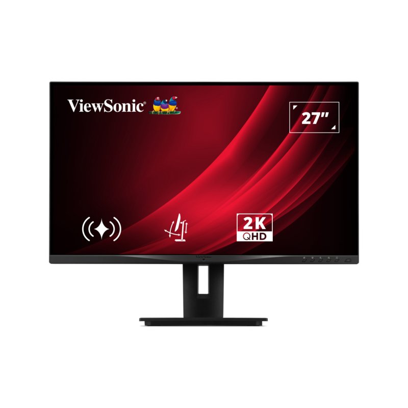 ViewSonic VG2748A-2K LED Office Monitor 68,58 cm (27 Zoll) Schwenk und höhenverstellbar mit Pivot und intelligenten