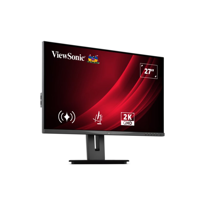 ViewSonic VG2748A-2K LED Office Monitor 68,58 cm (27 Zoll) Schwenk und höhenverstellbar mit Pivot und intelligenten