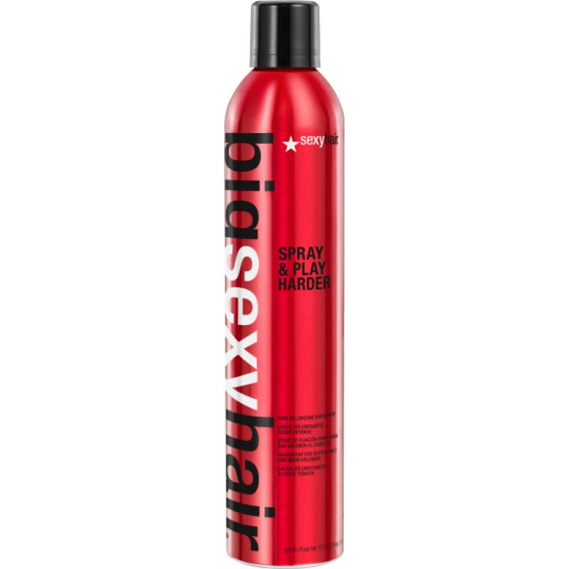 Sexy Hair Big Spray and Play Harder Firm Volumizing Hairspray 300ml