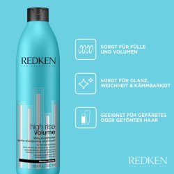 REDKEN Volume High Rise Conditioner for Flat Hair 500ml