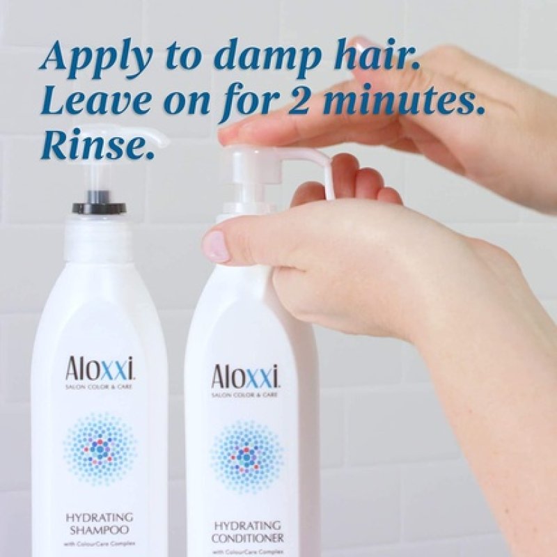 ALOXXI Hydrating Shampoo and Conditioner 10.1 oz