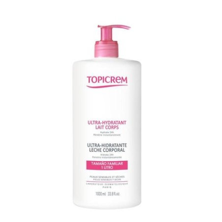 Topicrem Uh Body Milk 1000ml Moisturizing Body Care