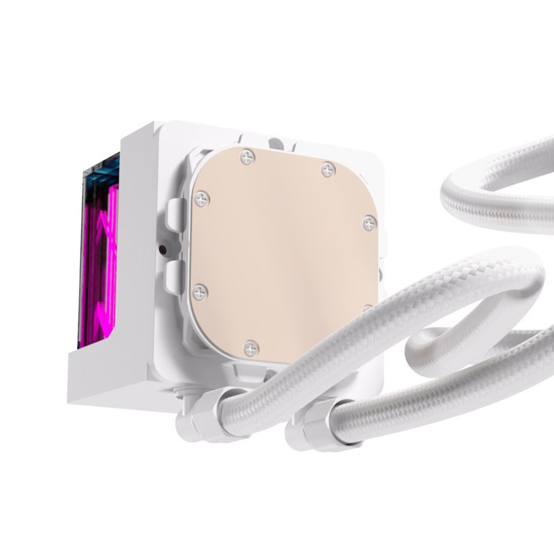 Einarex EXWC-VX-1240R-W computer cooling system Processor All-in-one liquid cooler 12 cm White