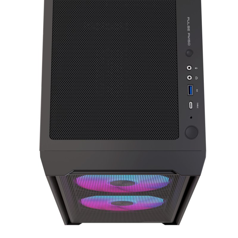 Einarex EXCS-PM-150R-B computer case Midi Tower Black