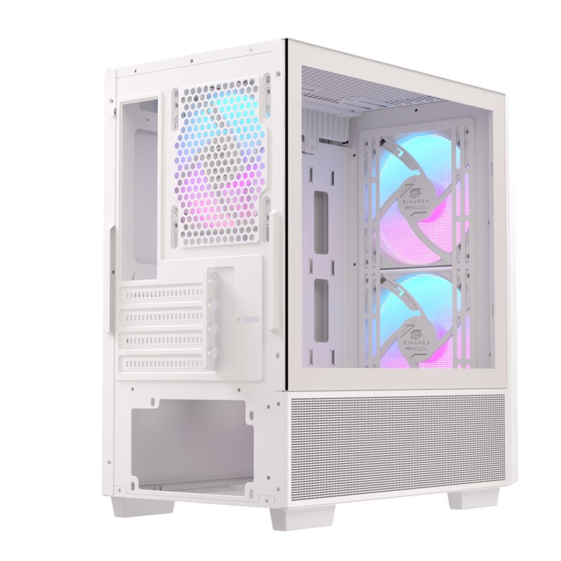 Einarex EXCS-PM-150R-W computer case Midi Tower White