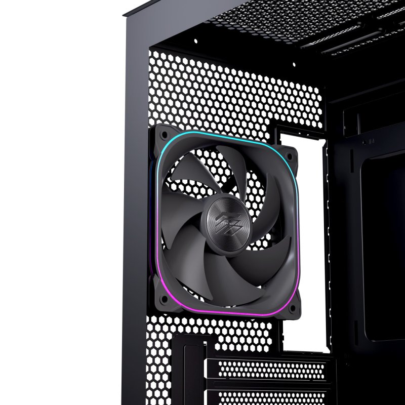 Einarex EXCS-SM-51DR-B computer case Micro Tower Black