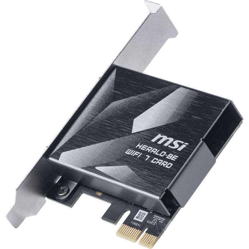 MSI HERALD BE9400 WiFi 7 PCIe Card