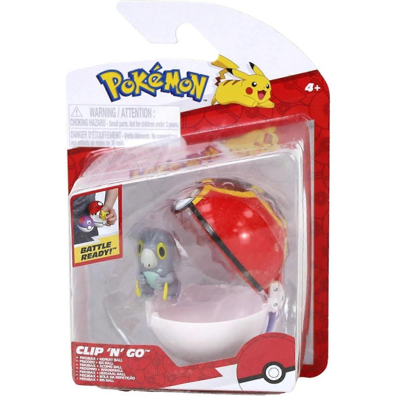 Pokémon - Clip 'N' Go Frigibax Repeat Ball W21 (PKW4153)