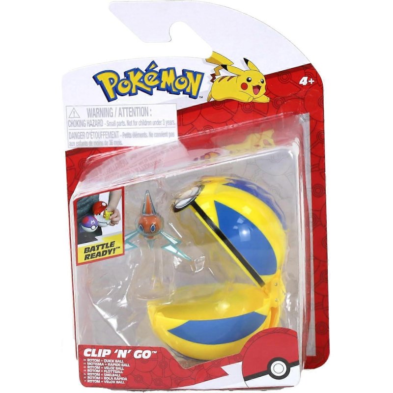 Pokémon - Clip N Go Rotom Quick Ball W21 (PKW4155)