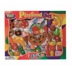 Play Food Set - 60 pcs (16069)