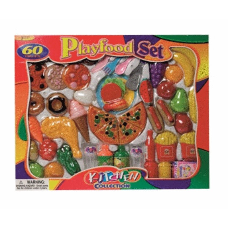 Play Food Set - 60 pcs (16069)