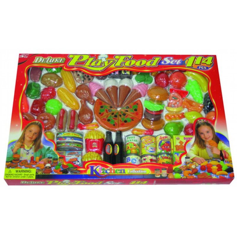 Deluxe Play Food Set (114 pcs) (16197)