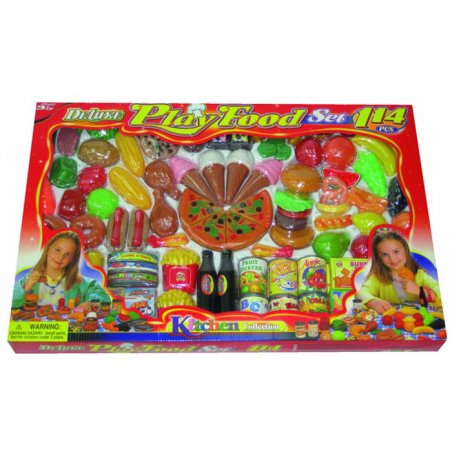 Deluxe Play Food Set (114 pcs) (16197)