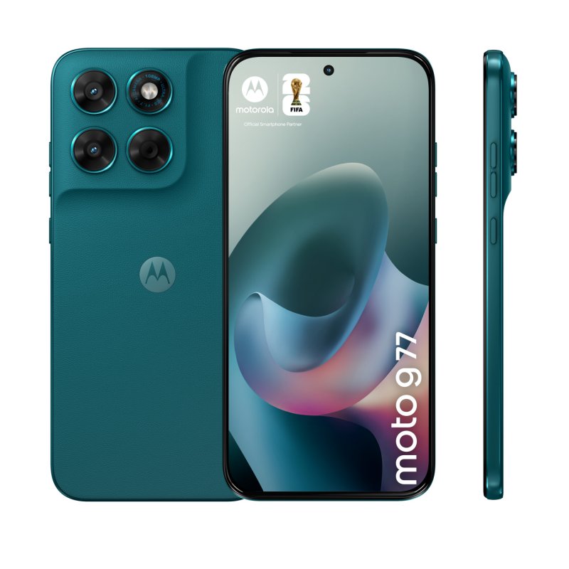 Motorola moto g77 17,3 cm (6.8") Double SIM hybride Android 16.0 5G USB Type-C 8 Go 256 Go 5200 mAh Vert