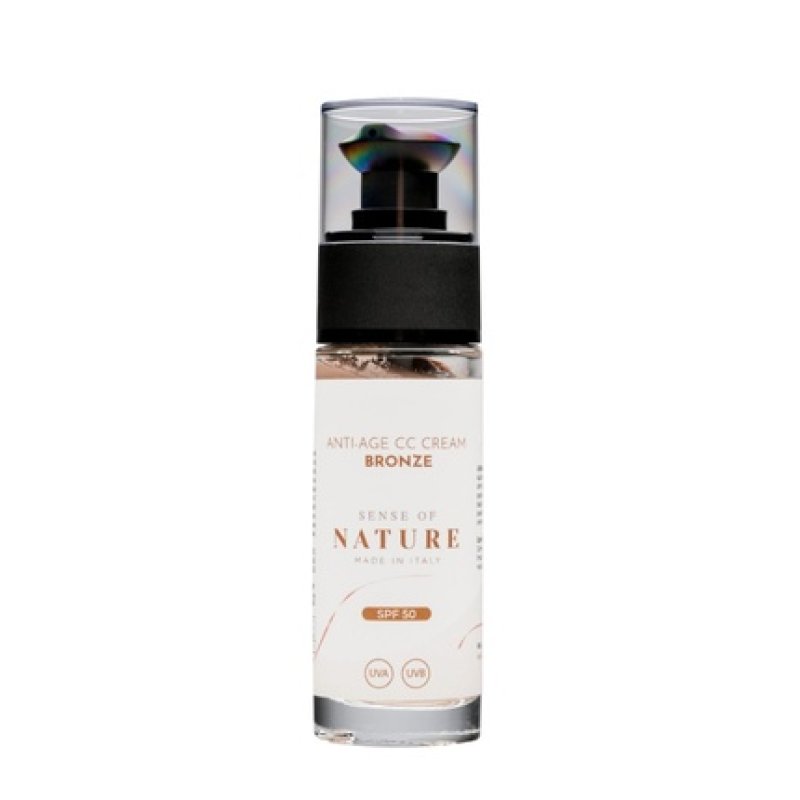 Sense Of Nature Antiaging Face Cream With Spf 50 Cc Bronze 30ml