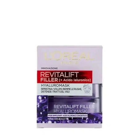 L'Oral Revitalift Filler Night Mask 50ml Hydrating And Plumping Treatment