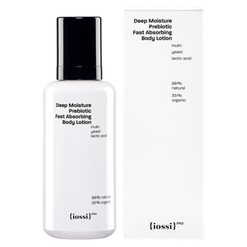 IOSSI Deep Moisture Prebiotic Fast Absorbing Body Lotion with Natural Prebiotics 200ml