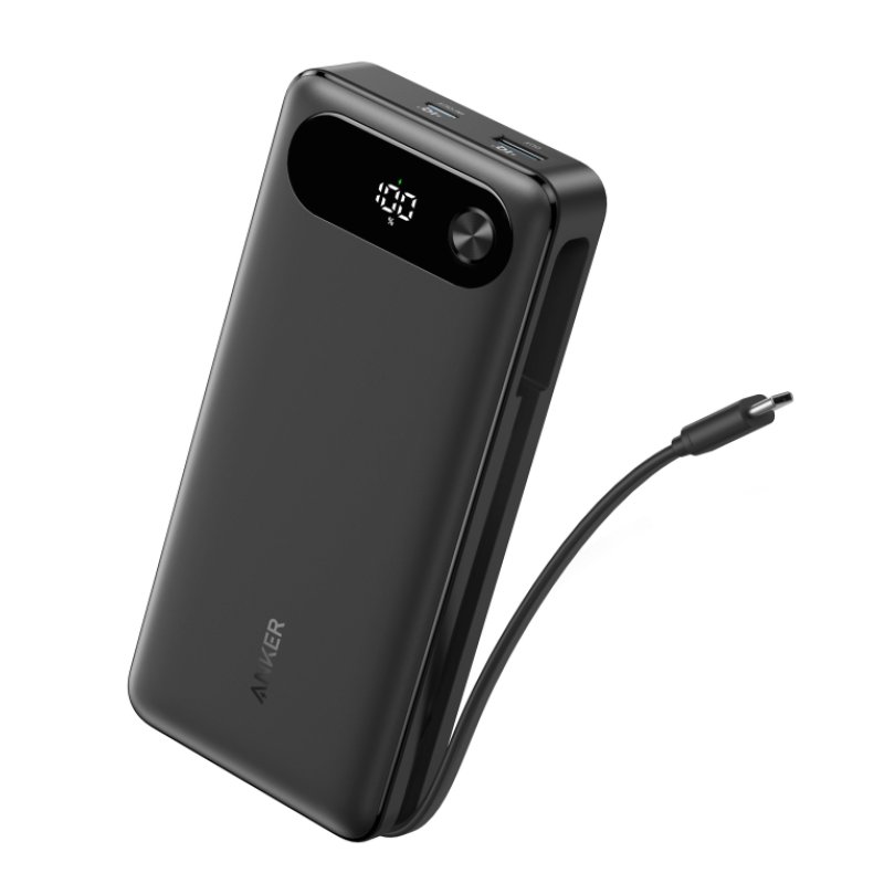Powerbank Anker 20000mAh 87W z wbudowanym złączem USB-C czarny