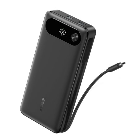 Powerbank Anker 20000mAh 87W z wbudowanym złączem USB-C czarny