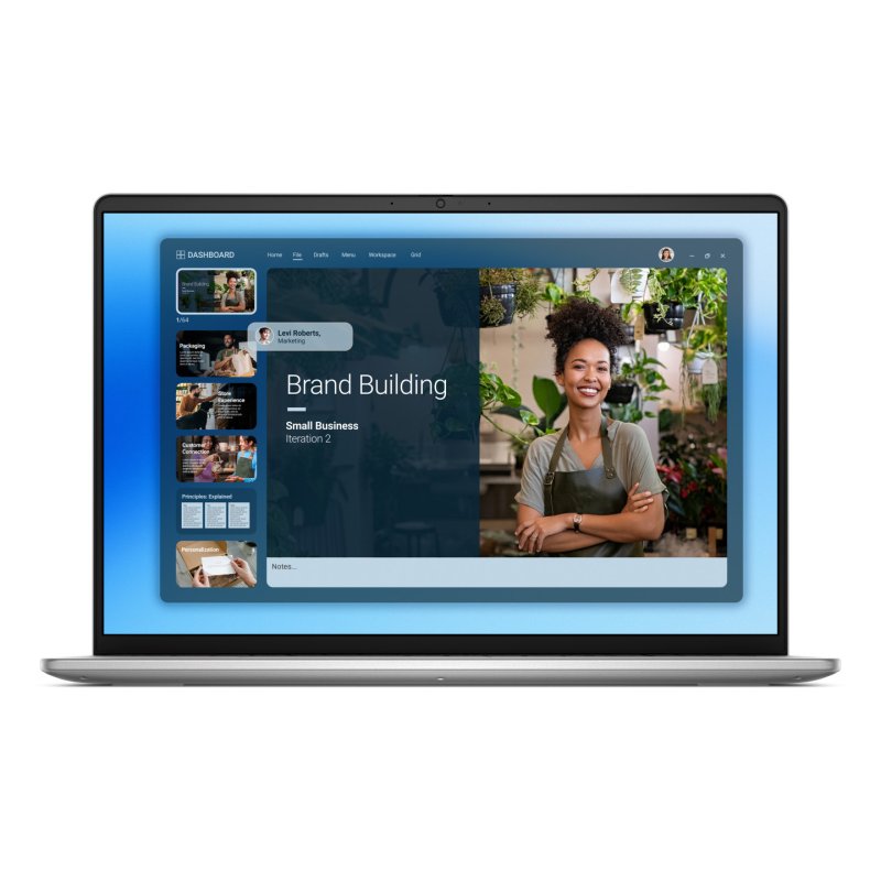 DELL DC16251 Intel Core 5 120U Ordinateur portable 40,6 cm (16") Full HD 16 Go DDR5-SDRAM 512 Go SSD Wi-Fi 6E