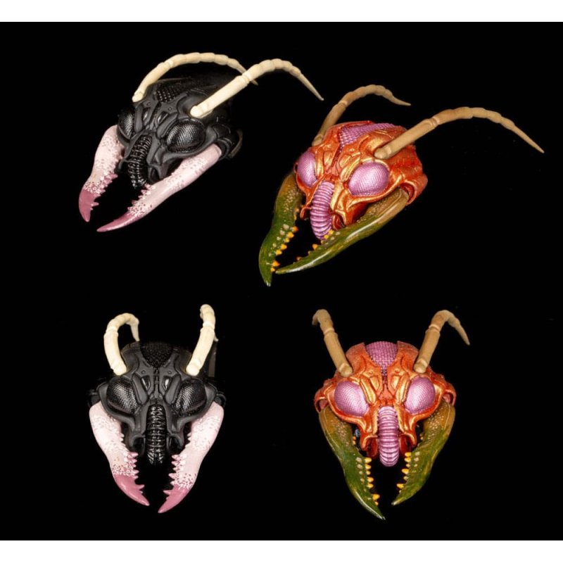 Cosmic Character Pack Action Figure Accessory Sphexxian Helmets Set