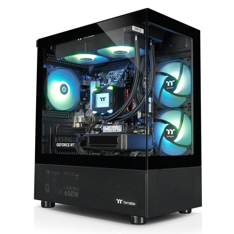 Thermaltake NBB A-Line LCS 5060 Gaming PC AMD Ryzen 7 5700X, 32GB RAM, 1TB SSD, GeForce RTX 5060 (8GB GDDR7), Windows 11