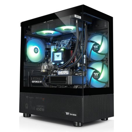 Thermaltake NBB V170A 5070 Elite Gaming PC AMD Ryzen 7 7800X3D, 32GB RAM, 1TB SSD, GeForce RTX 5070 (12GB GDDR7),
