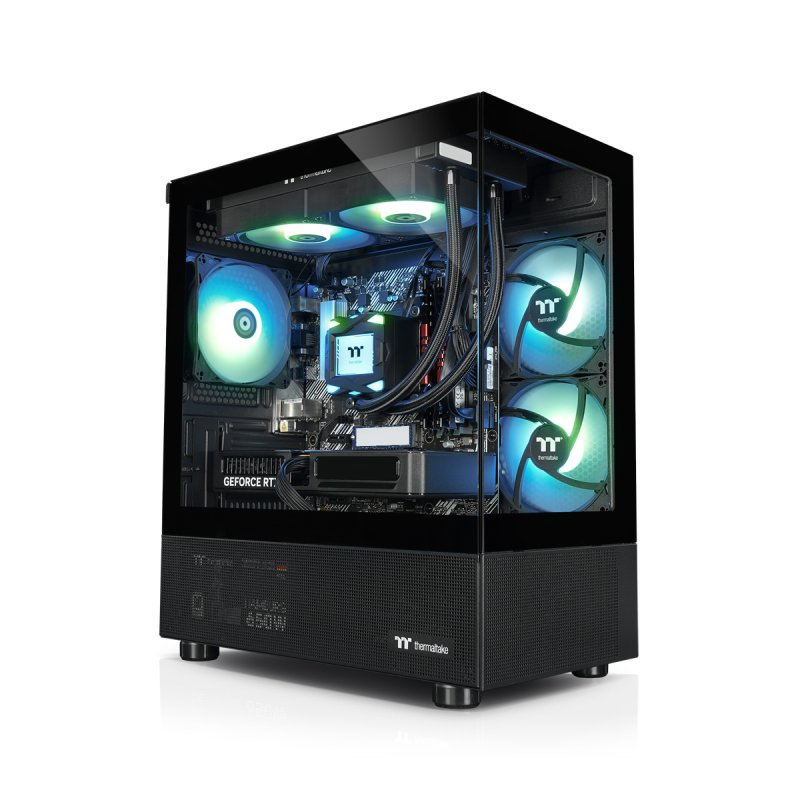 Thermaltake NBB A-Line LCS 5060 D5 Gaming PC AMD Ryzen 7 8700F, 32GB RAM, 1TB SSD, GeForce RTX 5060 (8GB GDDR7),